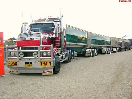 Australian Road Train and Rig Kenworth