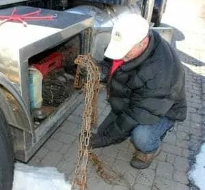 Tire Chains Big Rig