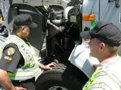DOT Inspection for Tractor Trailer