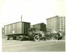 Old Semi Trucks: Litten Cartage
