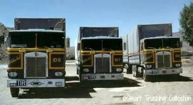 3 Classic Old Kenworth Cabovers
