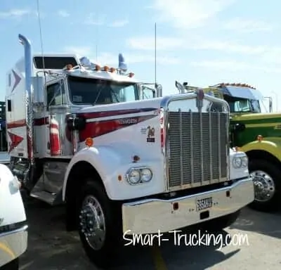 Older Kenworth W900A Classic Big Rig