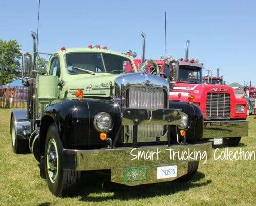 Old Mack Truck Restored B61
