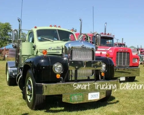 Old Mack Truck Restored B61