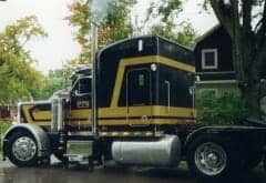 Older Model Peterbilt Big Rig