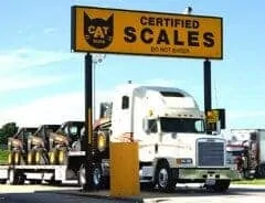 Taking the CAT Scale Truck Camper Challenge