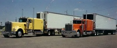 Kenworth W900A Stretch Yellow 359 Peterbilt Orange EXHD