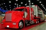 Big Rig Kenworth W900 Show Truck Red
