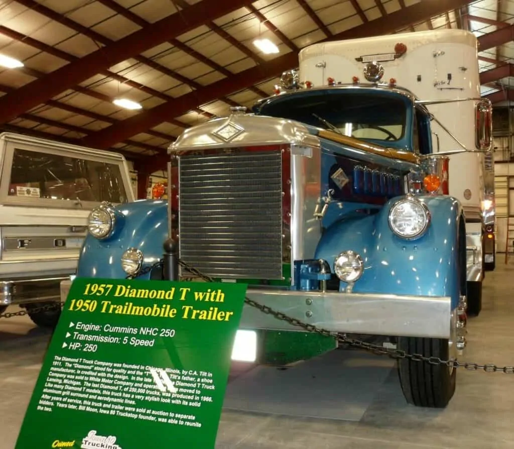 1957 Diamond T with Trailmobile Trailer