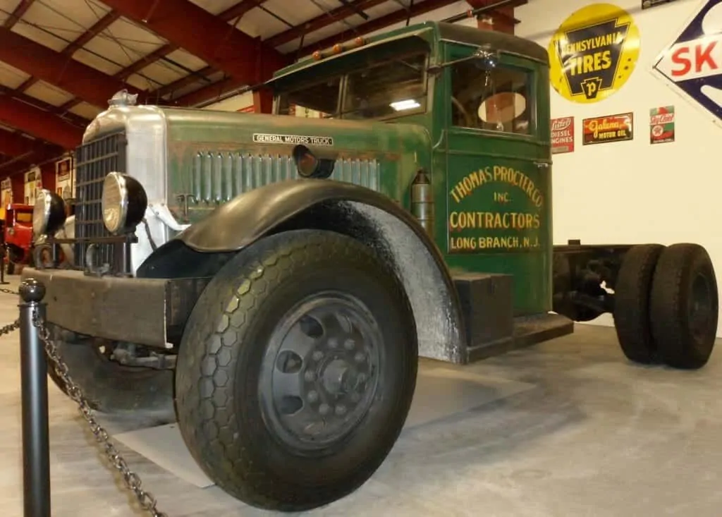 Green General Motors Truck