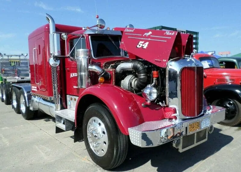 1954 Red Mack B61 Truck