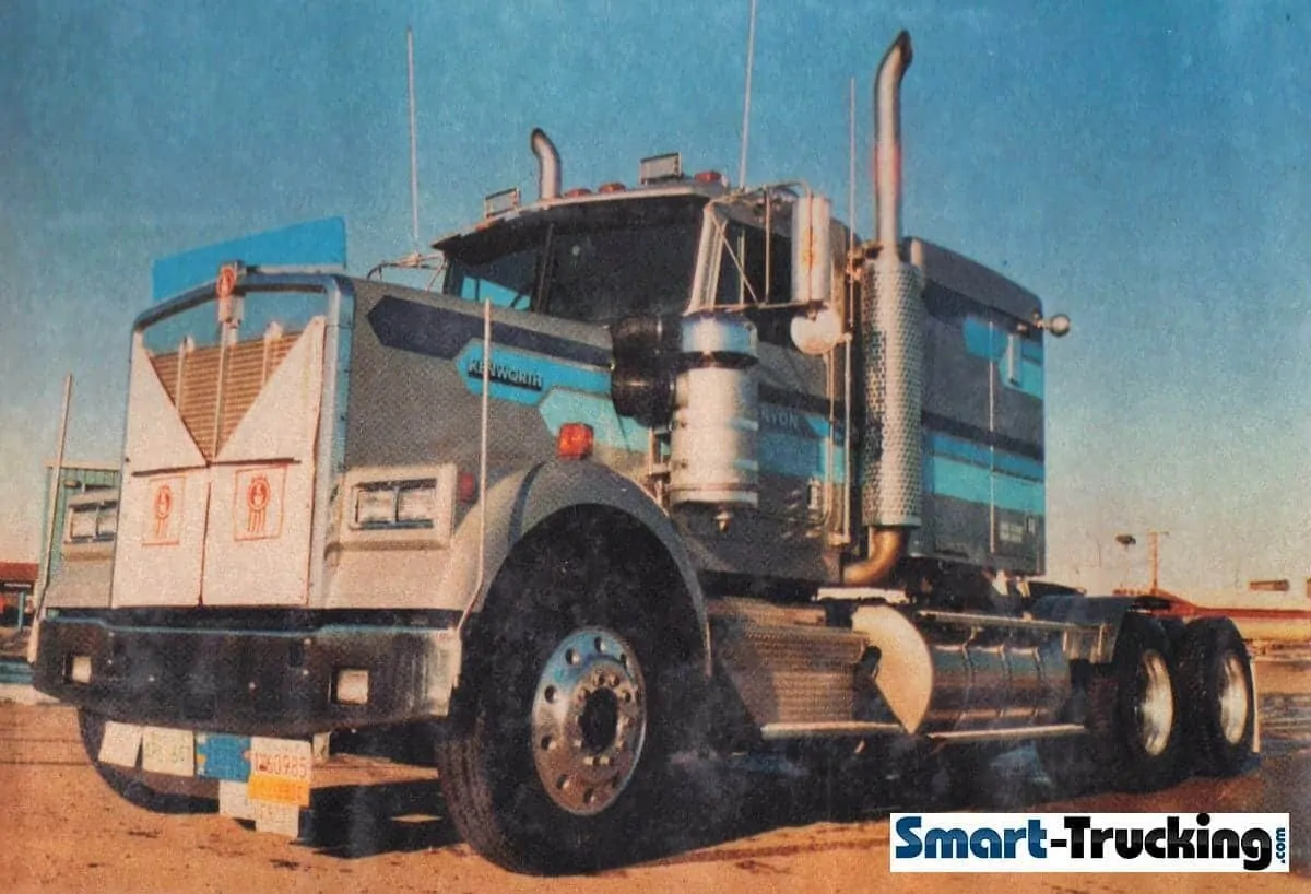 1984 Kenworth W900B Old Canyon Truck