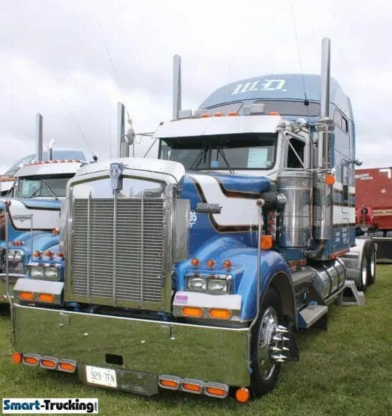 1995 Kenworth W900 Blues Custom Sleeper Highrise