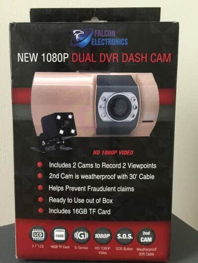 Falcon Dual Camera Dash Cam