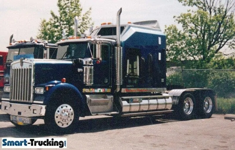 Older Model Kenworth Custom Sleeper