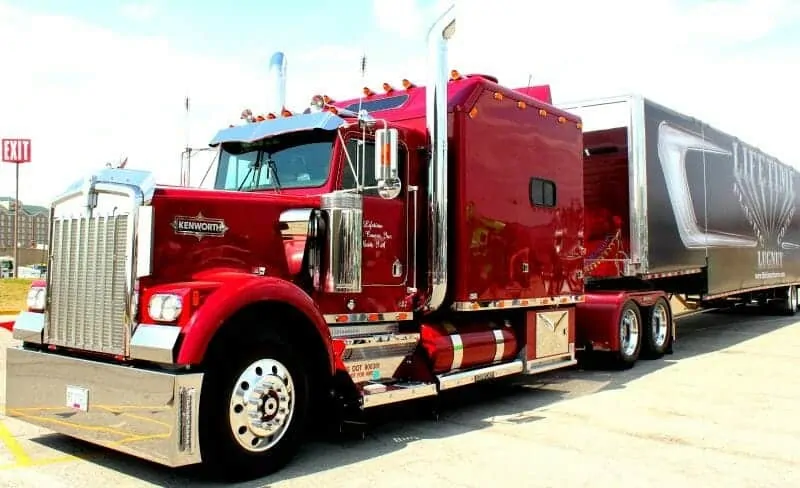 Custom Kenworth W900 Big Sleeper Rig