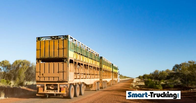 australian road train truck driver