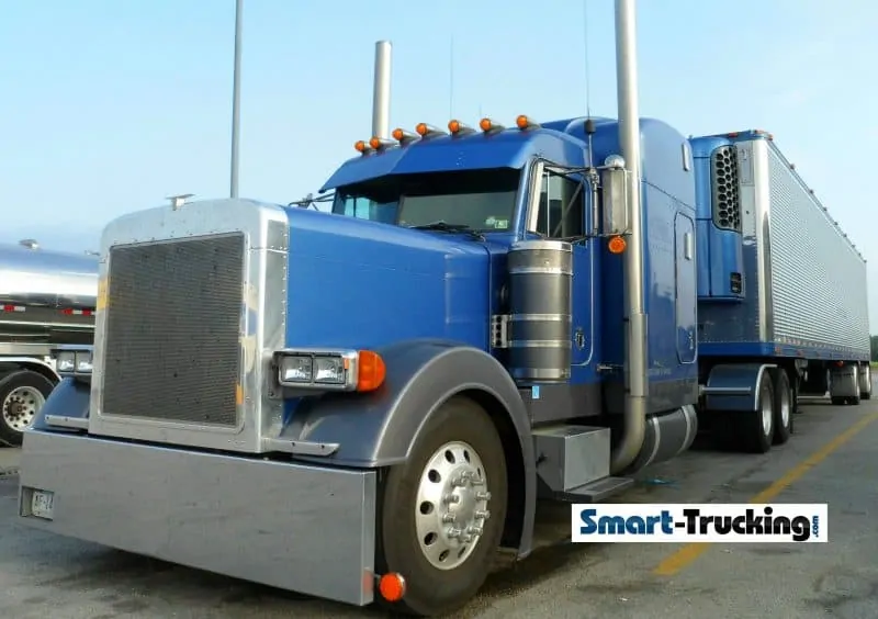 Blue 379 Peterbilt