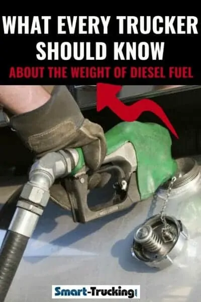 Weight of Diesel Fuel: What Every Trucker Should Know