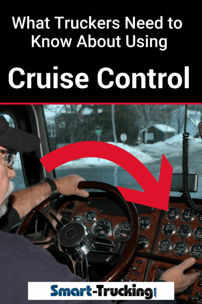 Truck Driver Behind Wheel of a Big Rig