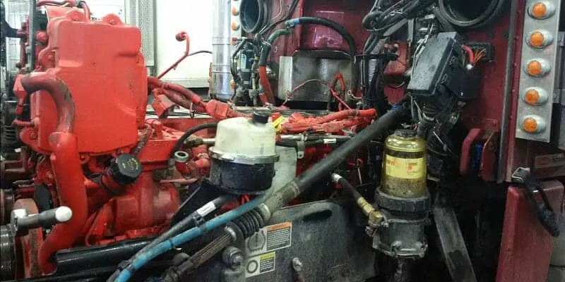 Cummins ISX Being Rebuilt