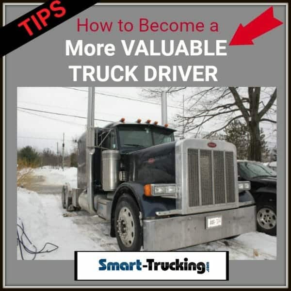 How to Become a More Valuable Truck Driver