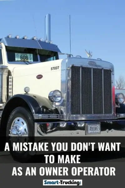 White and Black Front view of 359 Peterbilt Truck