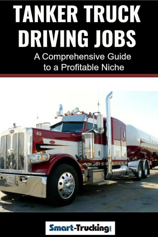 Tanker Truck Driving Jobs A Comprehensive Guide To A Profitable Niche