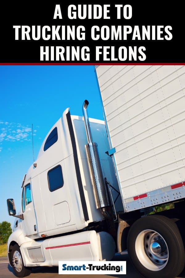 Trucking jobs for felons in arkansas