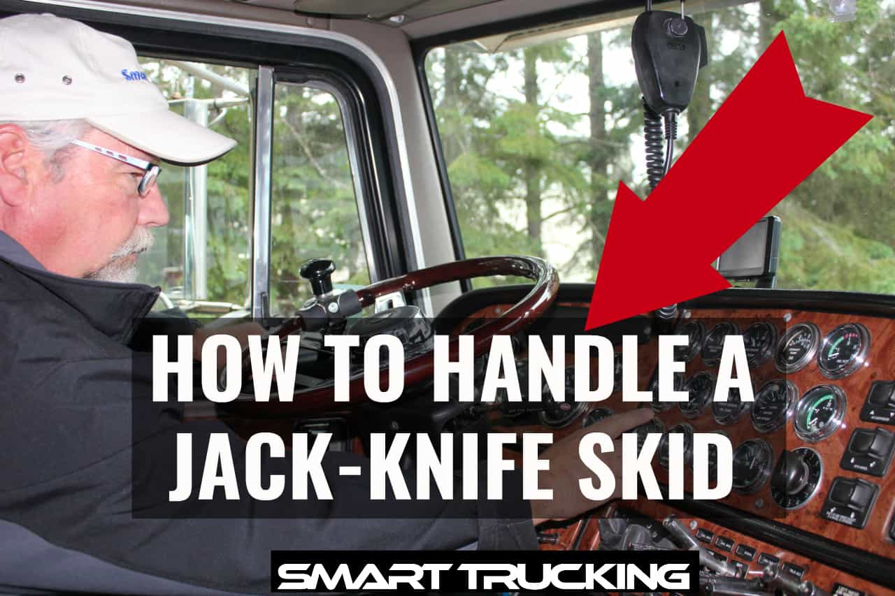 How to Handle a Jack Knife Skid Tips for the Professional Truck Driver