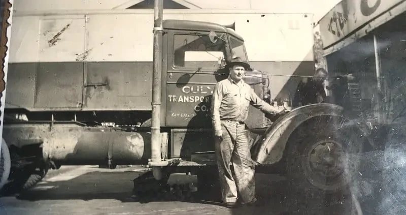 Driver Mechanic Pappy Drane Culy Transportation Co