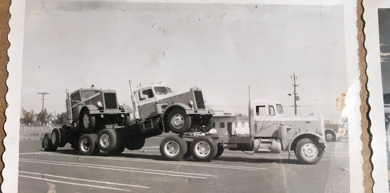 cool old semi trucks