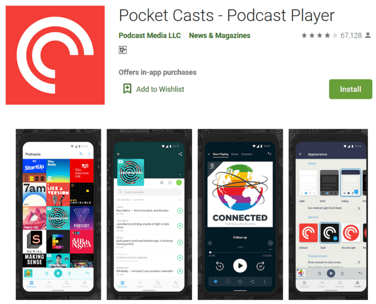 Pocket Casts - Useful App For Truckers on the Road