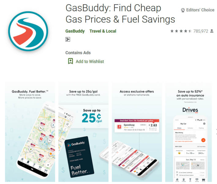 GasBuddy App For the Truck Driver