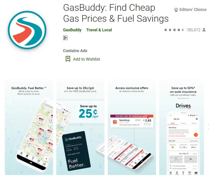 GasBuddy App For the Truck Driver