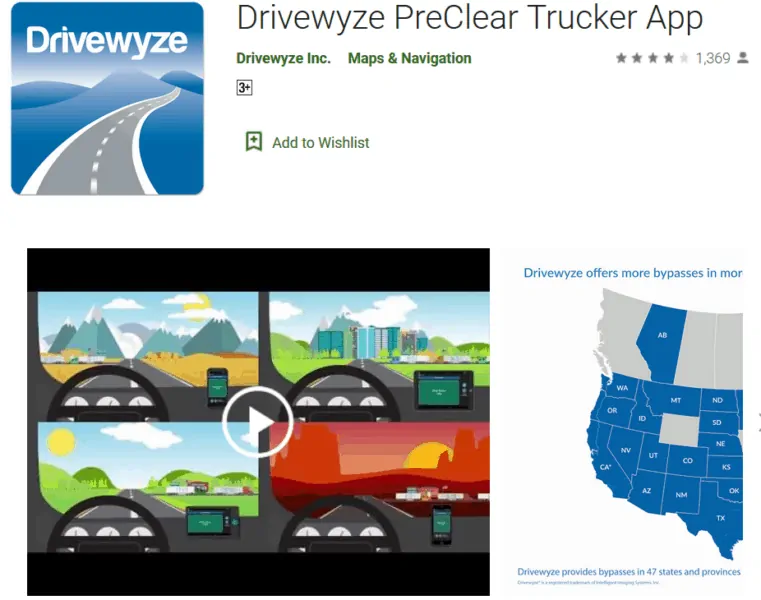 Drivewyze PreClear Trucker App