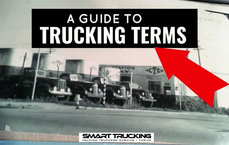 TRUCKING TERMS GUIDE 