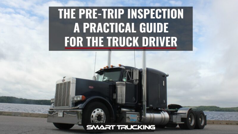 cdl pre trip inspection walk around