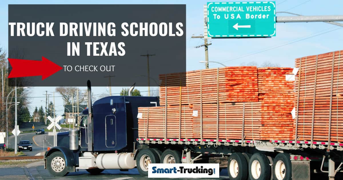 TRUCK DRIVING SCHOOLS IN TEXAS