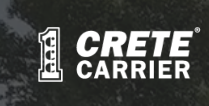 The logo of Crete Carrier.