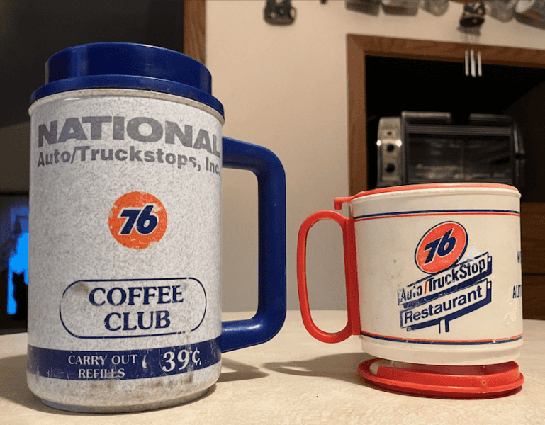 76 Truck Stop Coffee Mugs