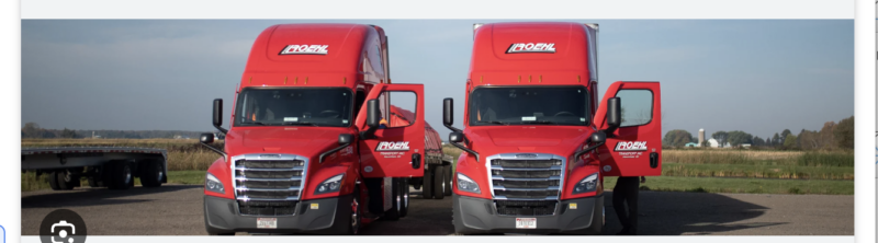 Roehl Transport Red Fleet Trucks