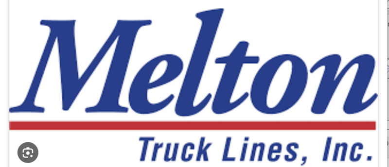 Melton Truck Lines Logo Flatbed