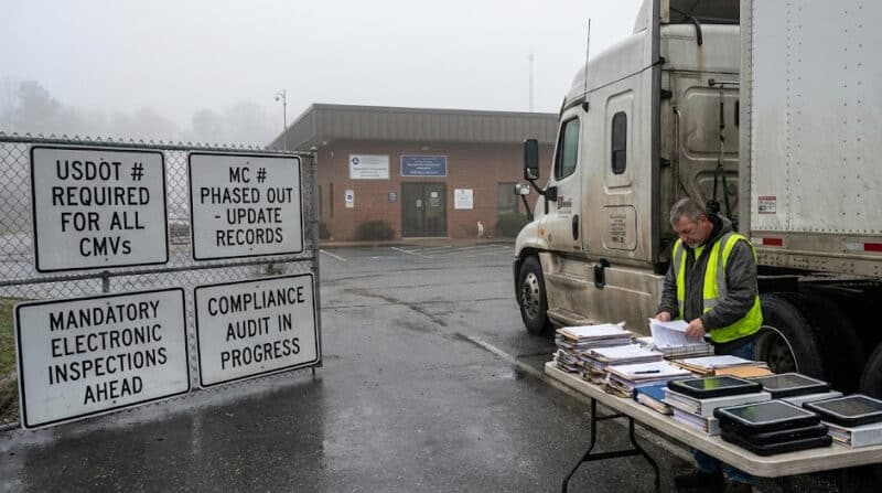 U.S. D.O.T. required signage