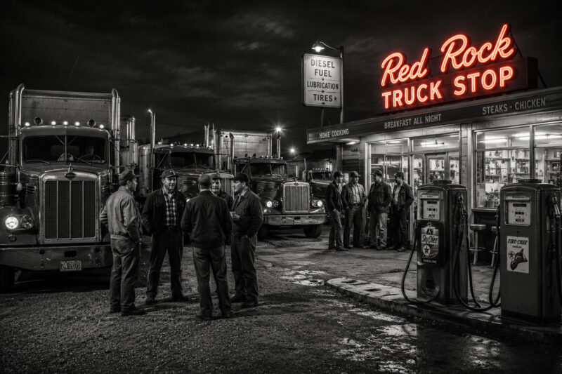Old 60's era Truck Stop.